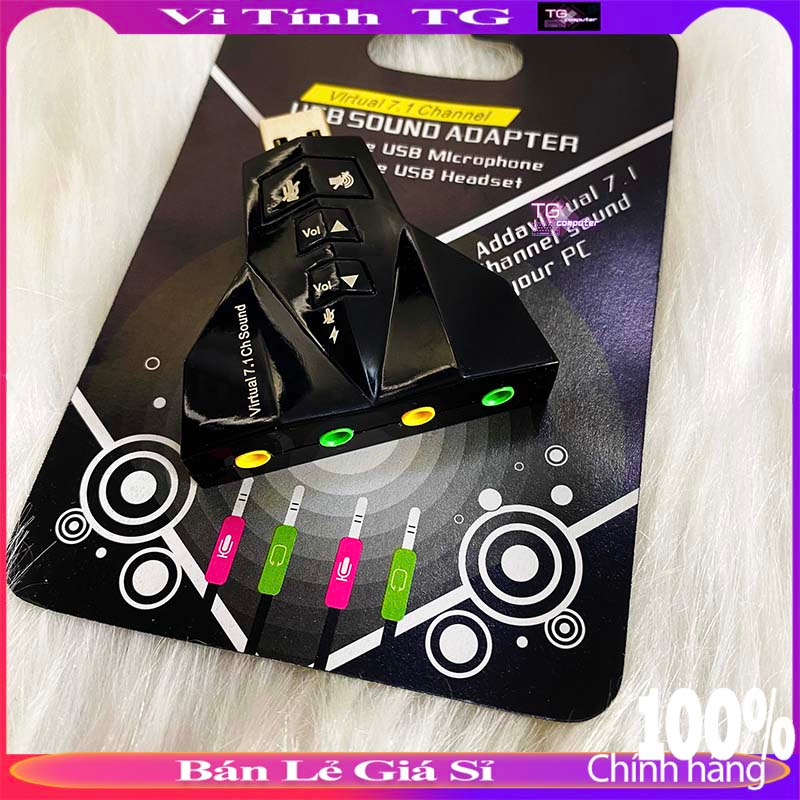 USB ra Sound 7.1 âm thanh chuẩn