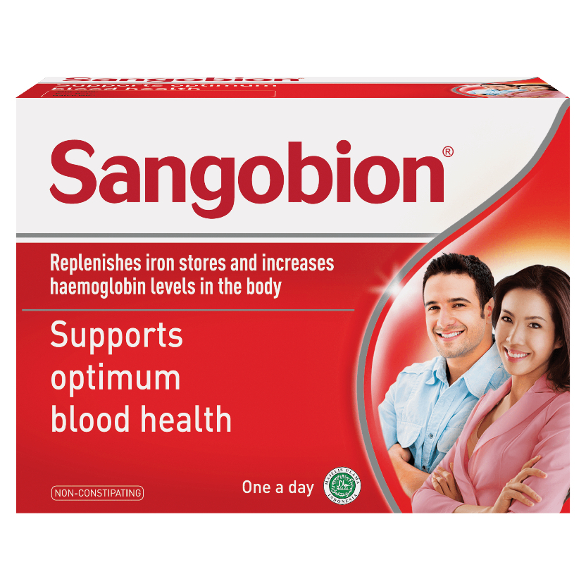 (chính hãng Indonesia) Sangobion viên uống bổ sung sắt và axit folic (28 viên) - chính hãng