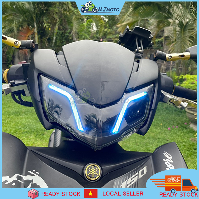 Đèn pha xe máy cho Yamaha Exciter 150 EX150 2019 Lc135 V8 Y15Zr V2 Ex150 V2 Exciter150 EX 135 V8