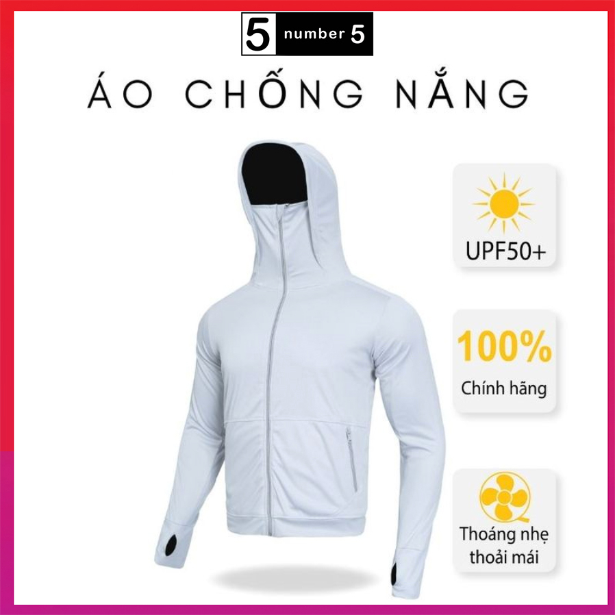 Áo Chống Nắng Nam 2 Lớp, Áo Khoác Chống Nắng Vải Kim Cương Vải Dày Chống Tia UV [ACN2]