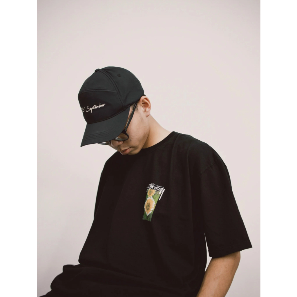 Chính hãng STUSSY FLOWER GRID TEE - Áo thun Stussy Unisex Nam Nữ chính hãng Authenitc