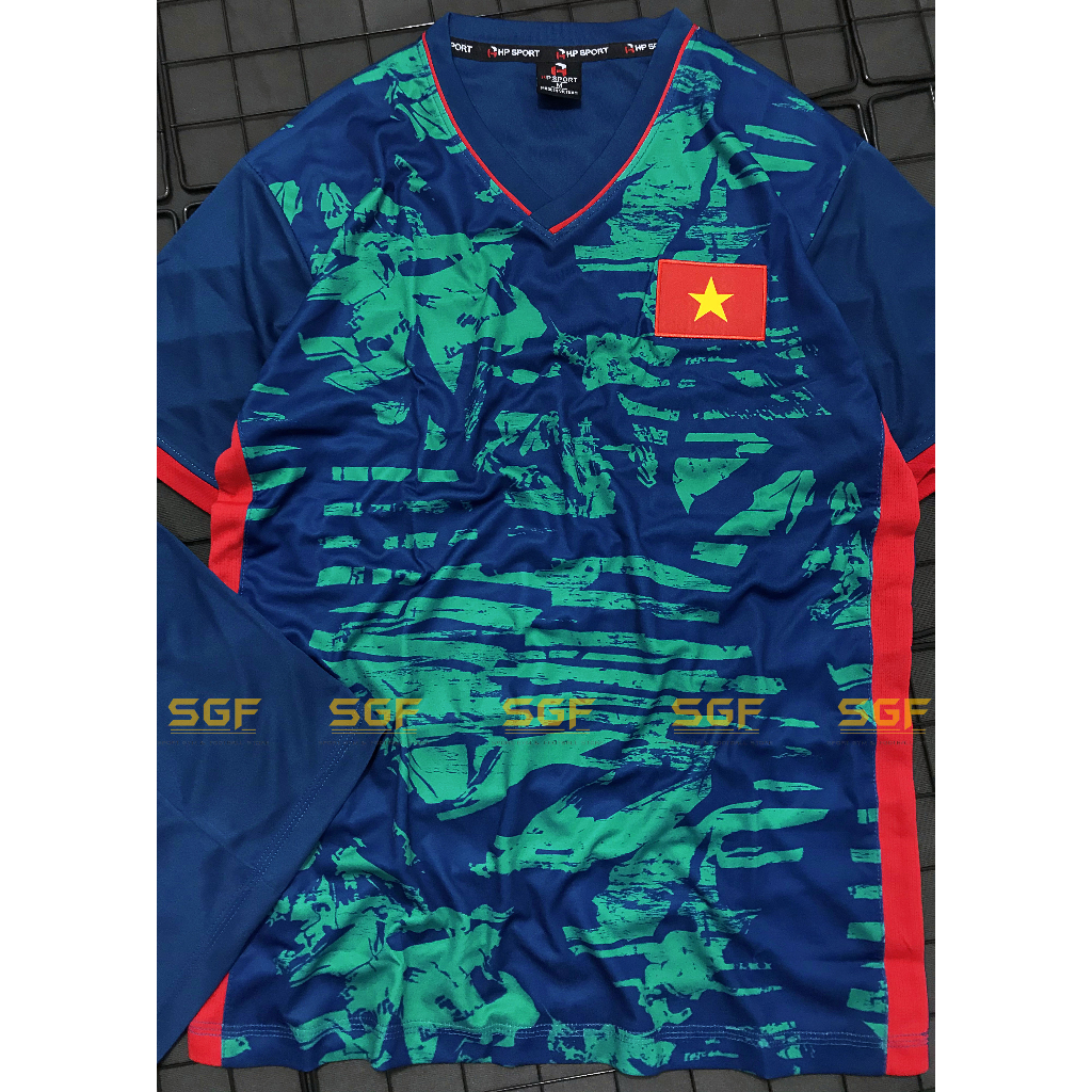 Đồ Bóng Đá TUYỂN VIỆT NAM xanh lý mẫu tập 2023