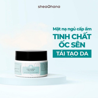 Mặt nạ ngủ tinh chất ốc sên – snail sleeping jelly mask sheghana
