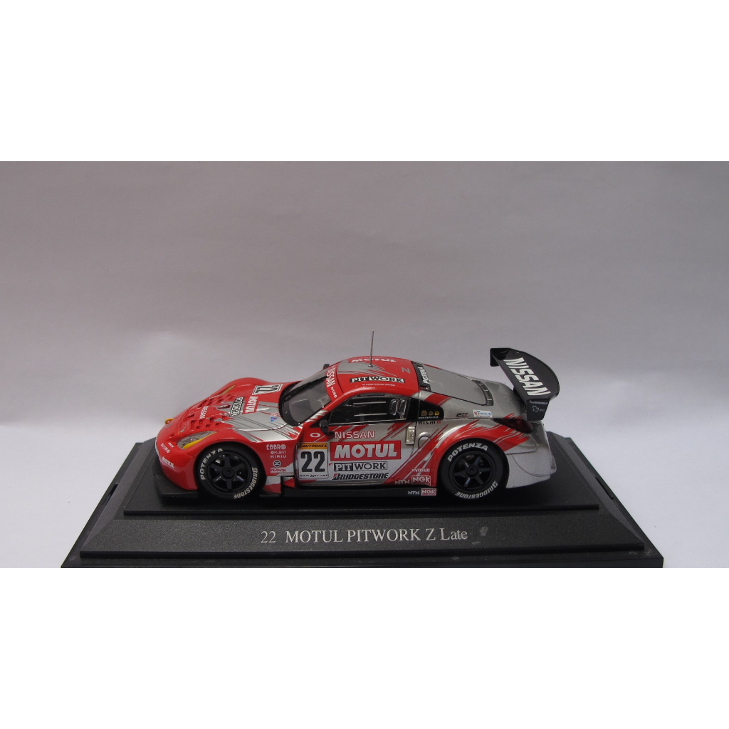 Mô hình xe Ebbro NISSAN Motul Pitworkz Late 2004 #22 tỷ lệ 1:43