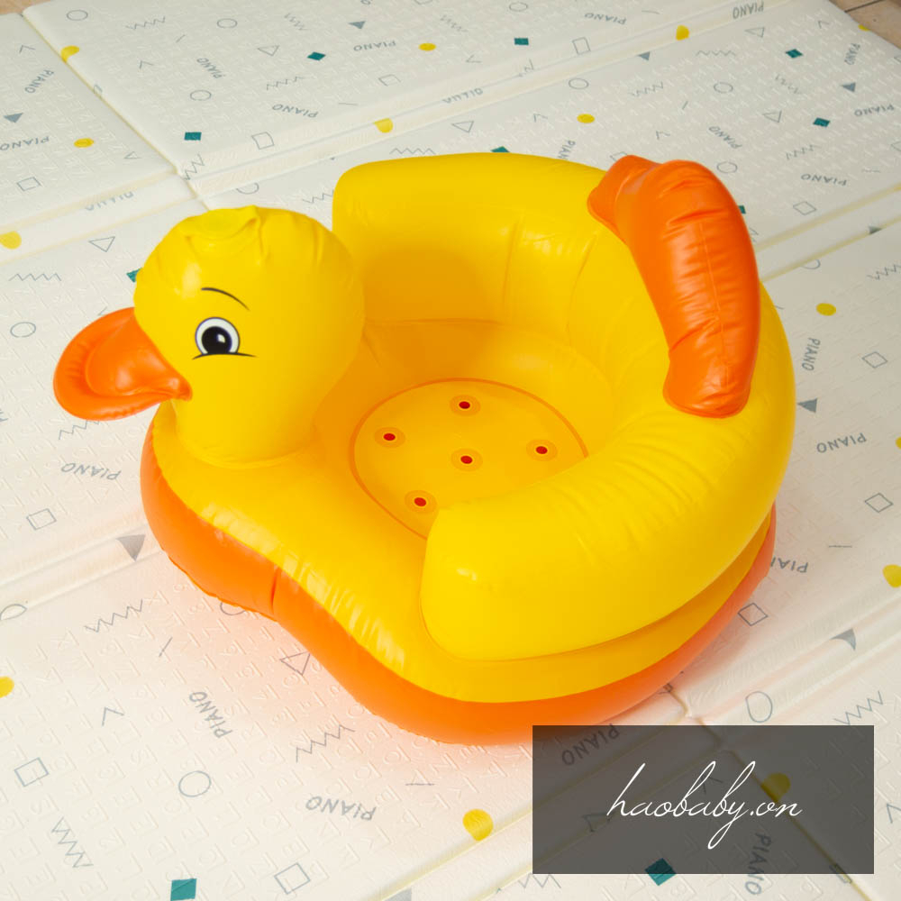 Ghế hơi vịt ghế phao tập ngồi cho bé