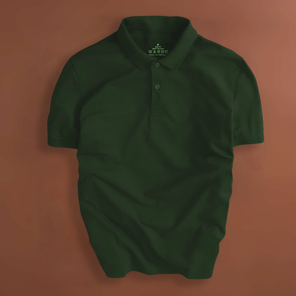 Áo Thun Polo Nam Trơn BASIC cổ bẻ vải chuẩn xịn, form trẻ trung thanh lịch
