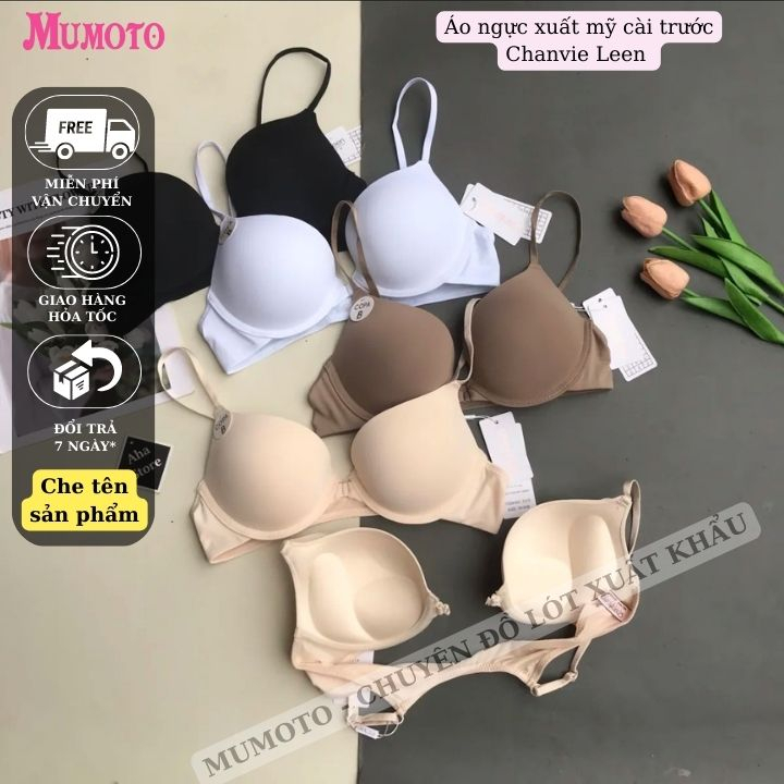 Áo ngực cài trước tạo khe đệm dày 3cm nâng đẩy COPA xuất mỹ Chanvie Leen hàng cao cấp CL7275