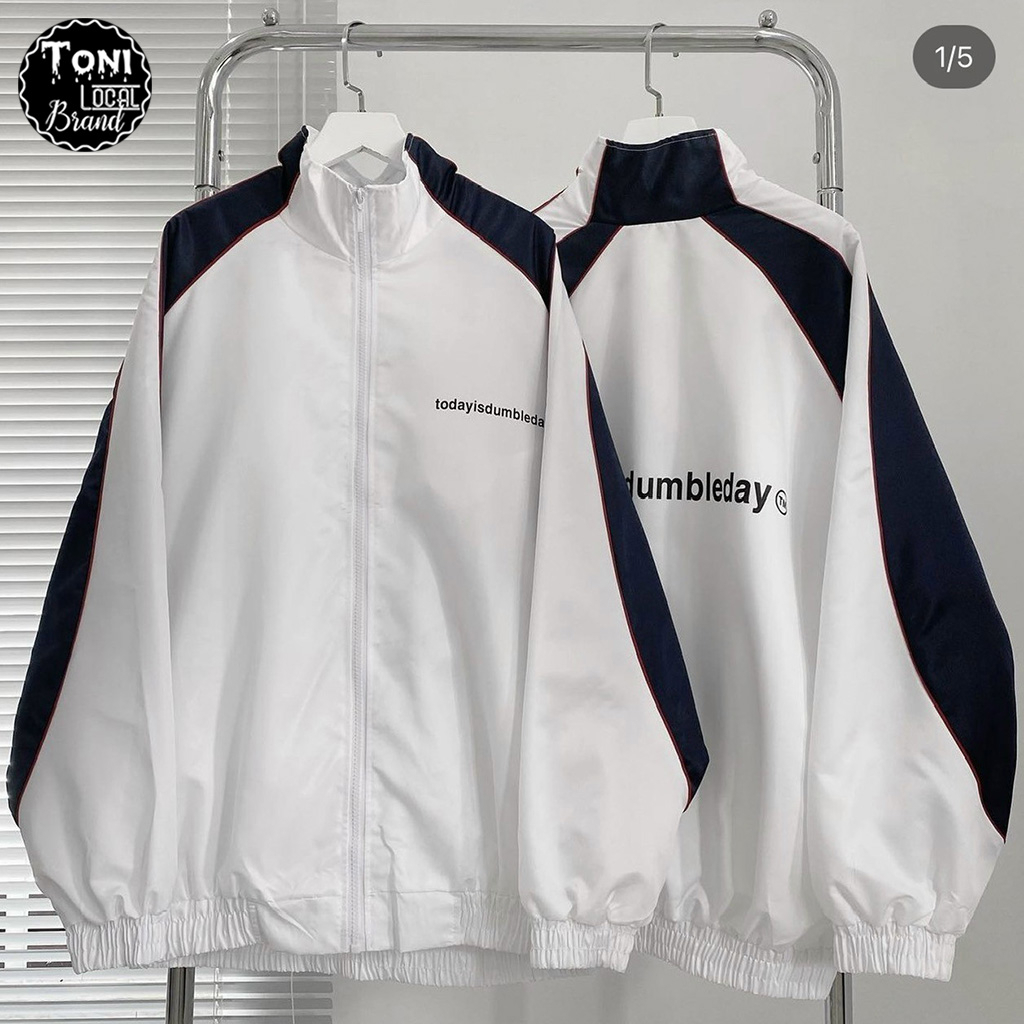 Áo Khoác Dù phối 2 lớp todayisdumbleday - Áo Khoác Gió nam nữ Unisex