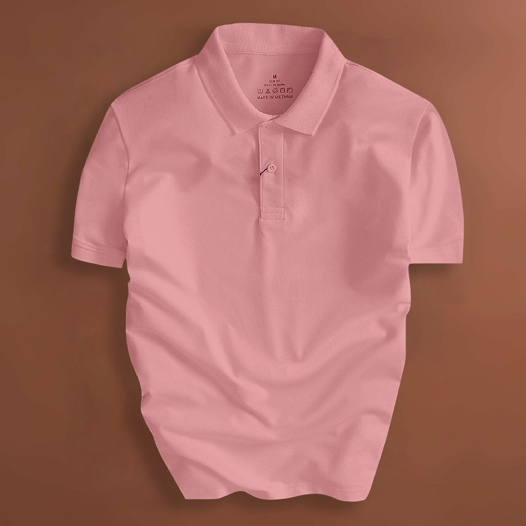 Áo Thun Polo Trơn BASIC Cổ Bẻ Chất Vải Xịn Thoáng Khí, Co Giãn, Trẻ Trung