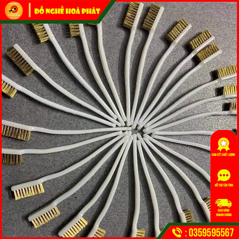 Bàn chải đồng mềm rửa lốc máy rửa xe vệ sinh đầu in máy in 3D