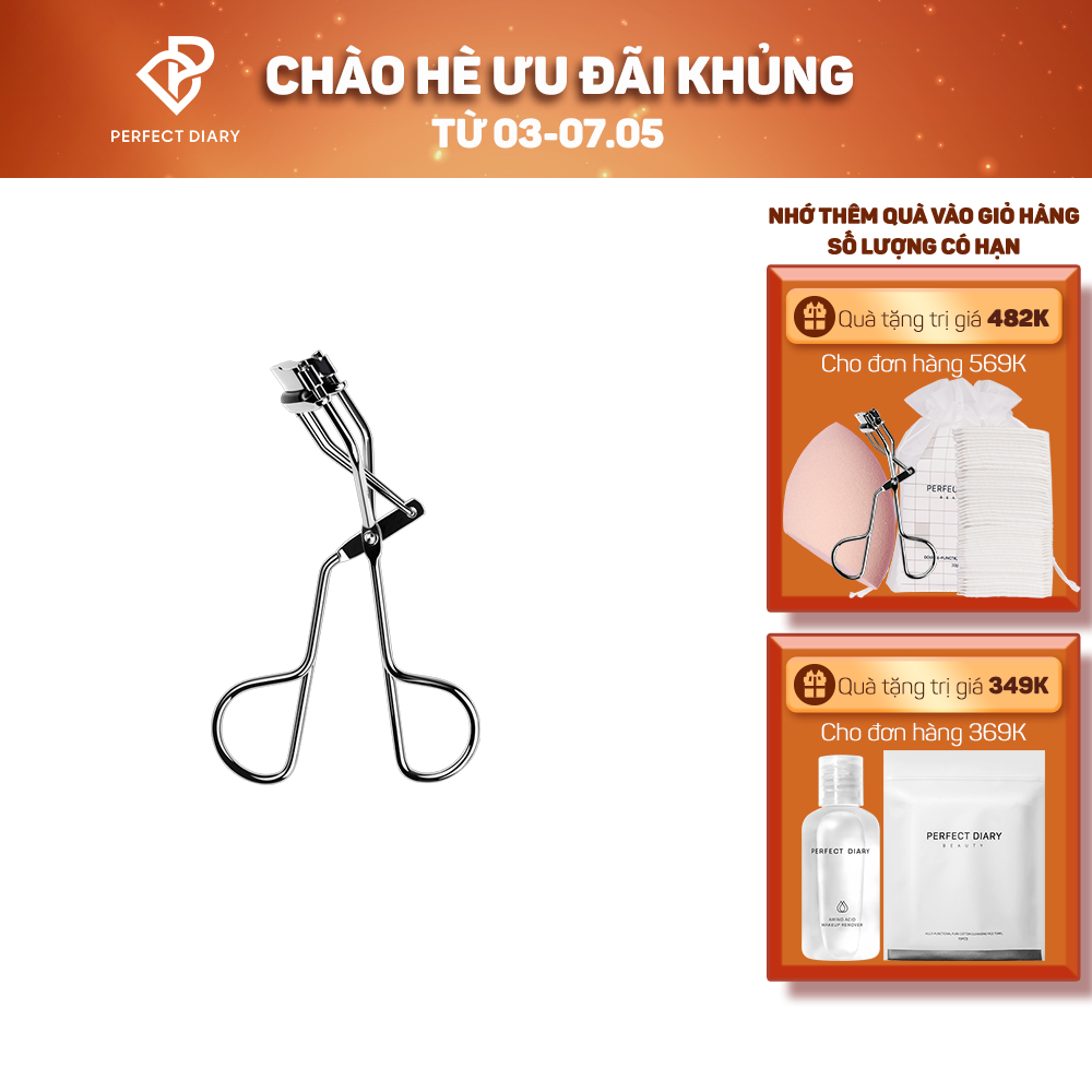 Kẹp Bấm Mi Perfect Diary Bằng Thép Không Gỉ Cao Cấp Chuyên Dụng