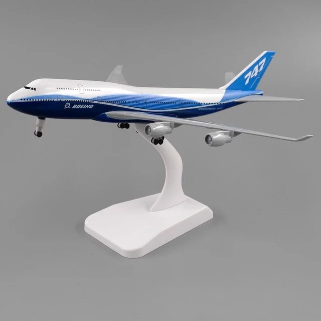 Mô hình máy bay Usa Intercontinental Livery Boeing B747-8 20cm MB20023