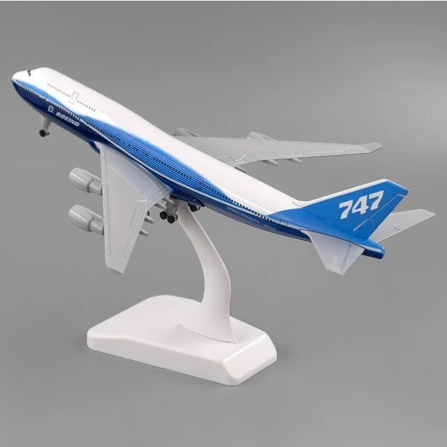 Mô hình máy bay Usa Intercontinental Livery Boeing B747-8 20cm MB20023