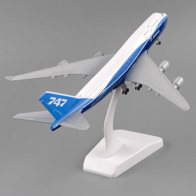 Mô hình máy bay Usa Intercontinental Livery Boeing B747-8 20cm MB20023