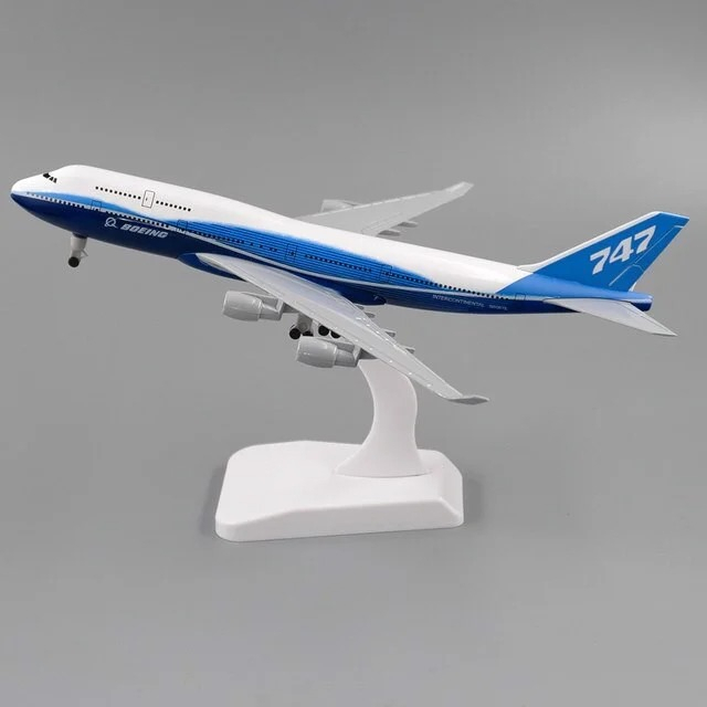 Mô hình máy bay Usa Intercontinental Livery Boeing B747-8 20cm MB20023