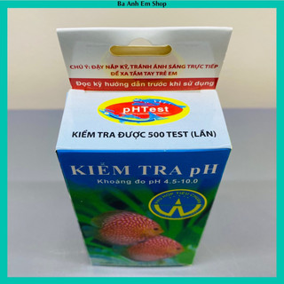 Dung dịch kiểm tra đo PH nước bể cá, hồ thuỷ sinh