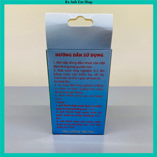 Dung dịch kiểm tra đo PH nước bể cá, hồ thuỷ sinh