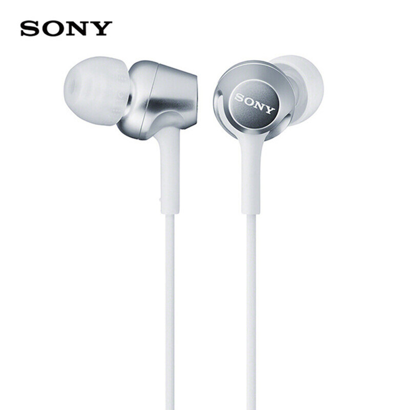 SONY MDR-EX255AP Tai Nghe Âm Thanh Nổi 3.5Mm Tai Nghe Có Dây Sport Tai Nghe Nhét Tai Earbuds Có Micrô