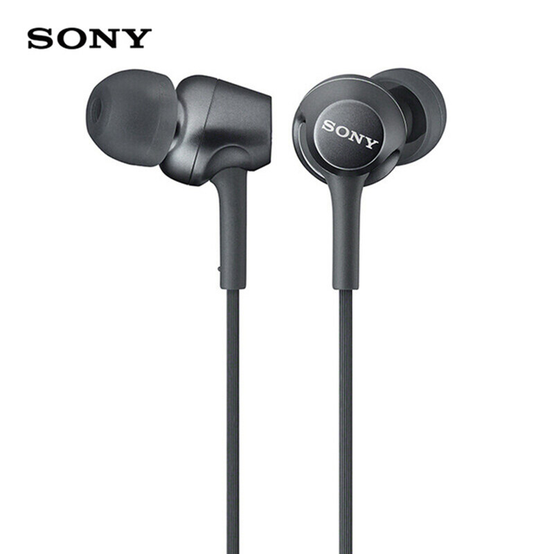 SONY MDR-EX255AP Tai Nghe Âm Thanh Nổi 3.5Mm Tai Nghe Có Dây Sport Tai Nghe Nhét Tai Earbuds Có Micrô