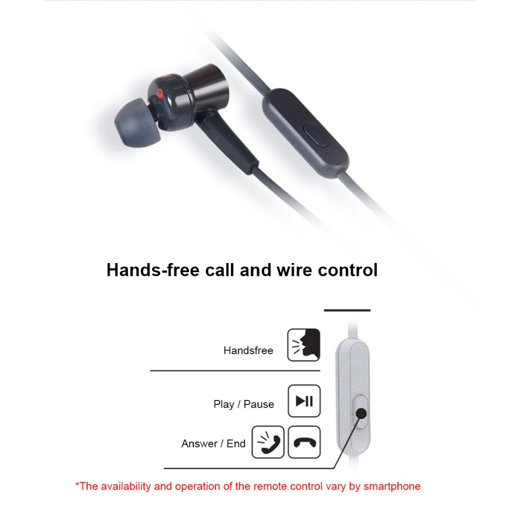 SONY MDR XB75AP với tai nghe bass 3.5mm được gắn với tai nghe âm thanh được gắn với micro