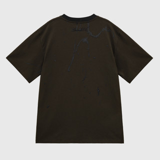 Grimm DC Áo thun vẩy sơn // Brown