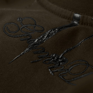 Grimm DC Áo thun vẩy sơn // Brown