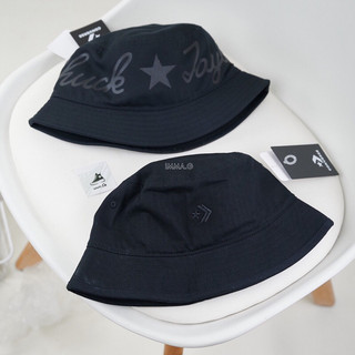 Chính hãng | mũ, nón bucket tai bèo nam nữ converse chất liệu kaki màu đen | imma.g