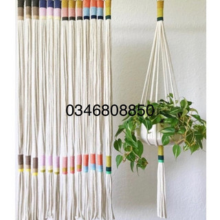 Dây treo chậu cây macrame