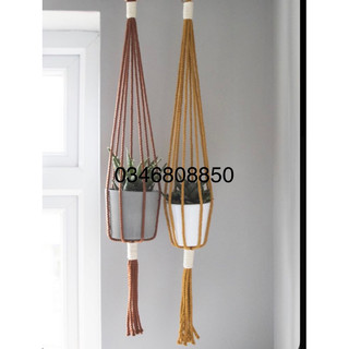 Dây treo chậu cây macrame