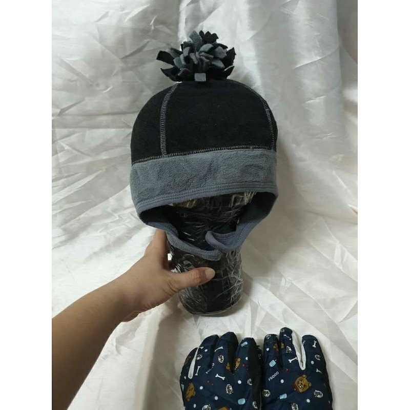 Nón sơ sinh nón len nón phi công nón vành hàn quốc của bé