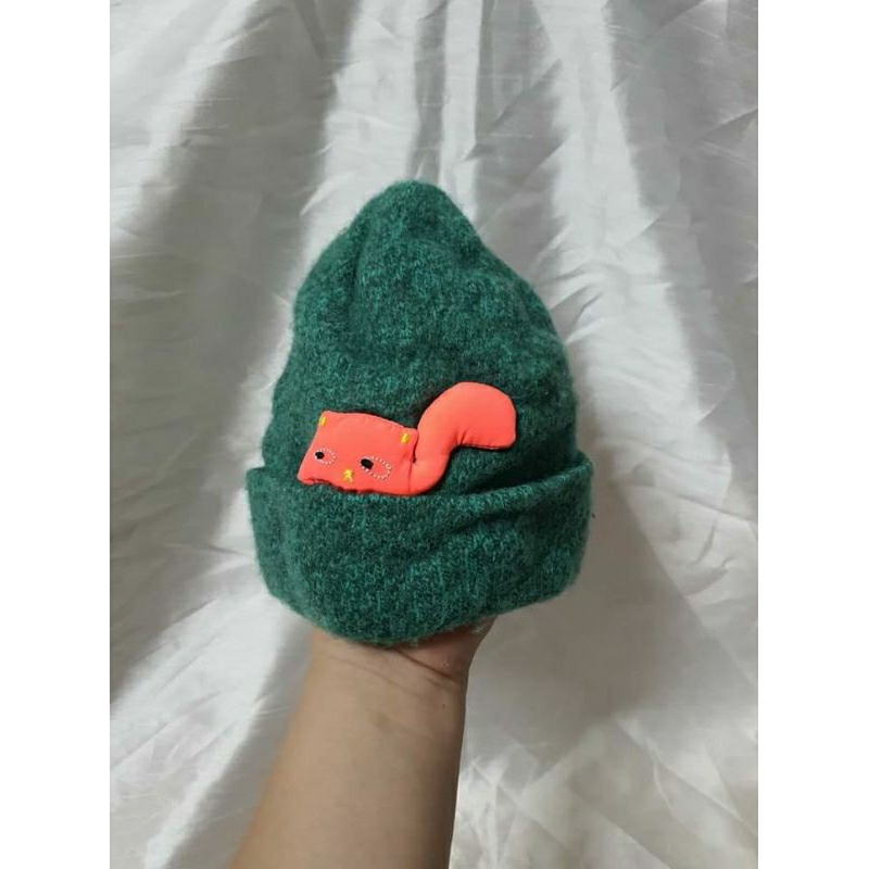 Nón sơ sinh nón len nón phi công nón vành hàn quốc của bé