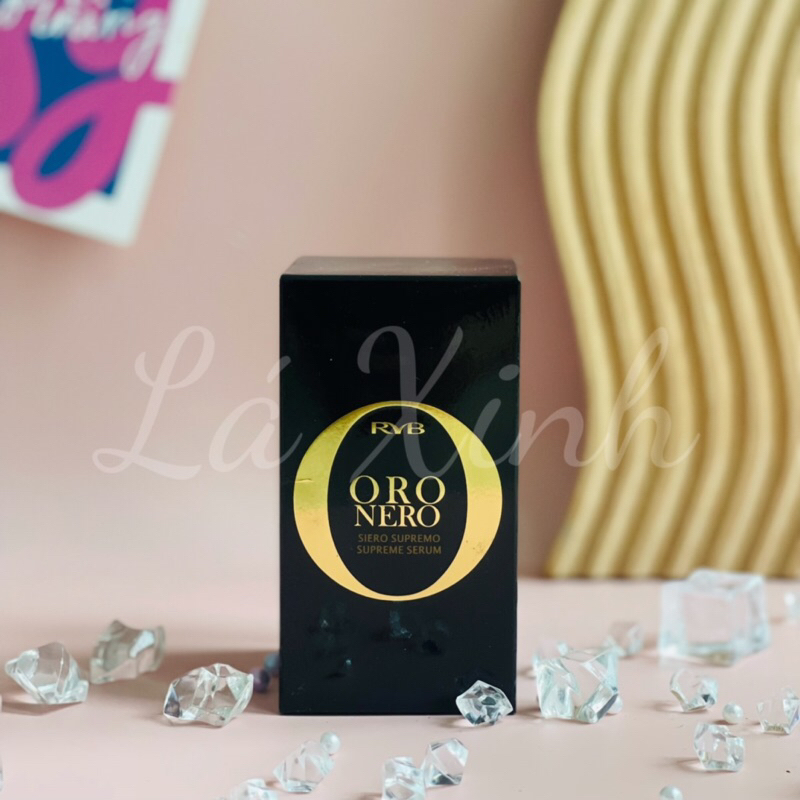 [11/2024] Huyết thanh chống nhăn và nâng cơ thần tốc RYB ORO Nero cực cao cấp của Ý 30ml