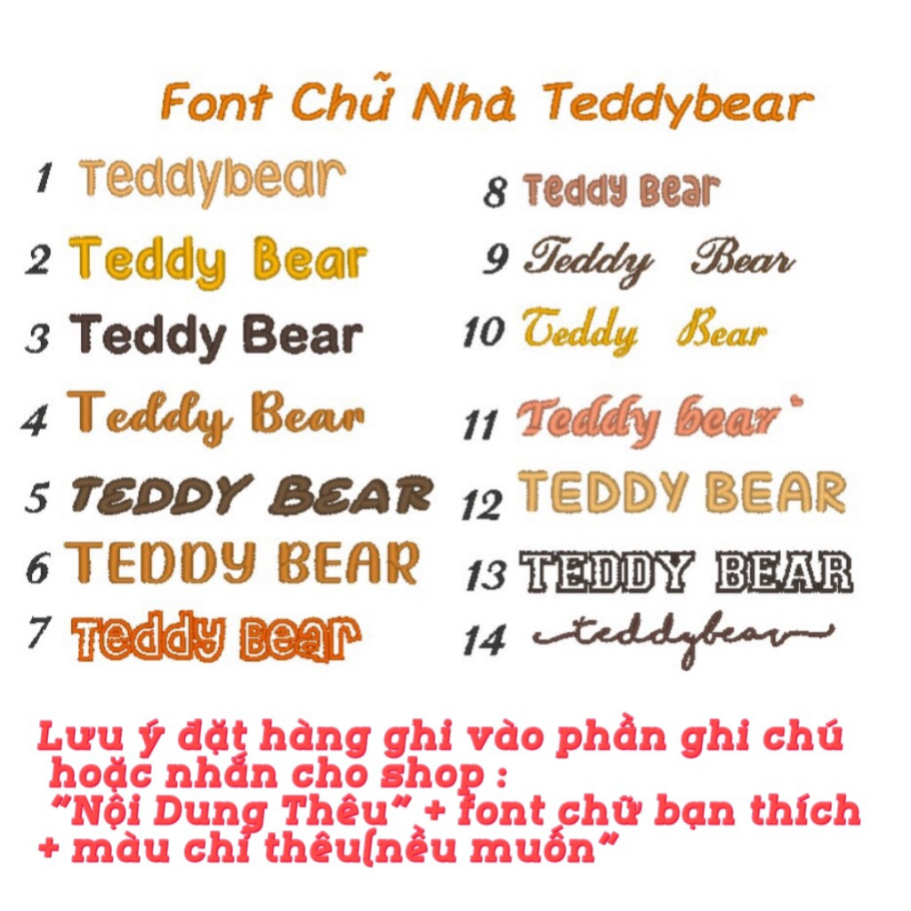 TEDDYBEAR🐻Thêu Tên Yếm Tròn Xoay 360 Độ Chất Liệu Cotton Mềm Mịn Nút Bấm Phía Sau Bé trai Bé gái Phong Cách Hàn Quốc