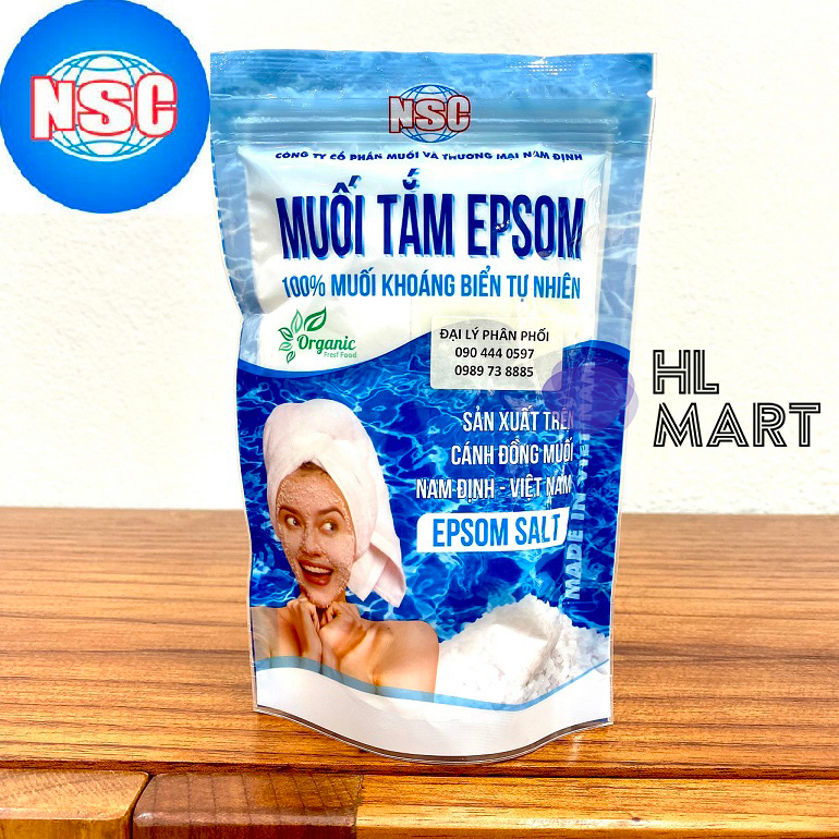 tắm dưỡng làm đẹp da / tóc mượt / thư giãn cơ thể hết đau đầu dễ ngủ / muối khoáng biển oganic