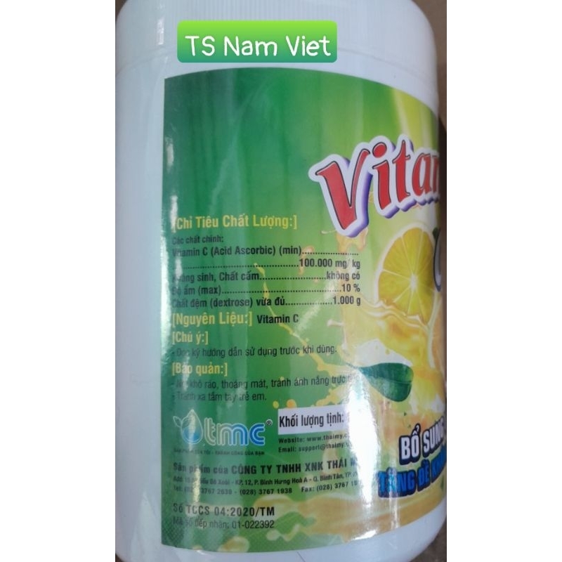 Viatamin C30 - BỔ SUNG VITAMIN C CHO CÁ, TÔM, LƯƠN, ẾCH