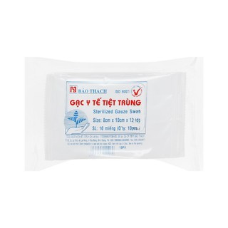 GẠC Y TẾ BẢO THẠCH TÚI 10 MIẾNG