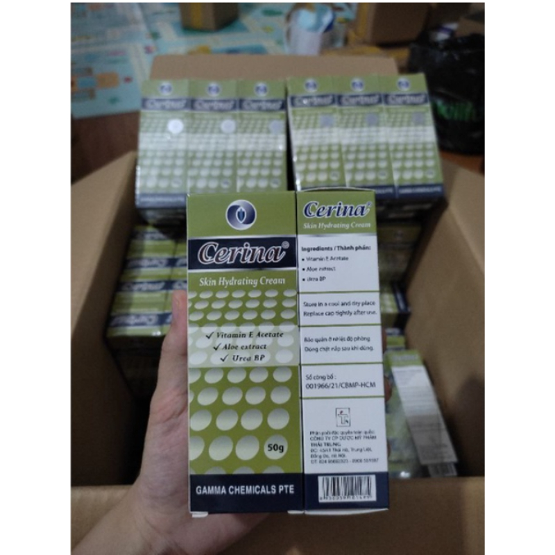 Kem dưỡng ẩm CERINA SKIN HYDRATING CREAM 50G dành cho da khô nhà thuốc Drcare