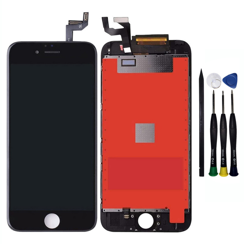 Màn hình LCD cho iP5 5S 6 6S 6P 6SP 7 7P 8 8P X XS Màn hình cảm ứng lắp ráp thay thế + công cụ miễn phí