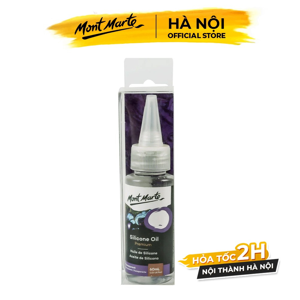 Dầu Silicon Loang Màu - Silicon Oil Mont Marte PMPP6003 60ml