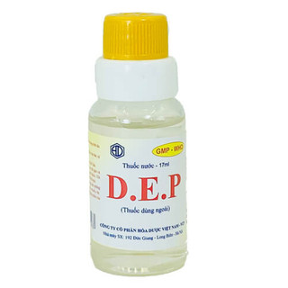Dung dịch bôi ngoài da D.E.P bôi ghẻ, ngứa, lang ben
