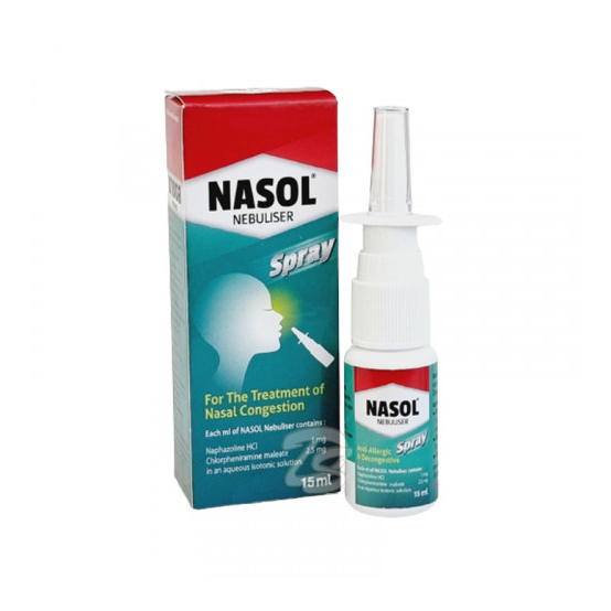 Xịt mũi Nasol 15ml Thái Lan