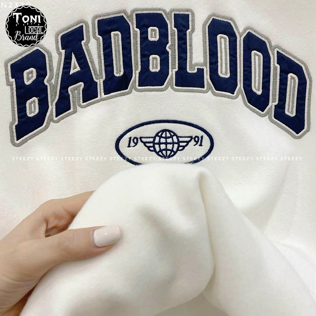 Áo Sweater Nỉ Ngoại BADBLOOOD nam nữ Unisex