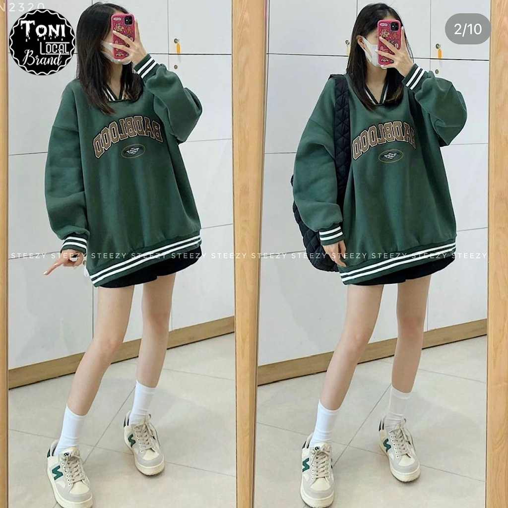 Áo Sweater Nỉ Ngoại BADBLOOOD nam nữ Unisex