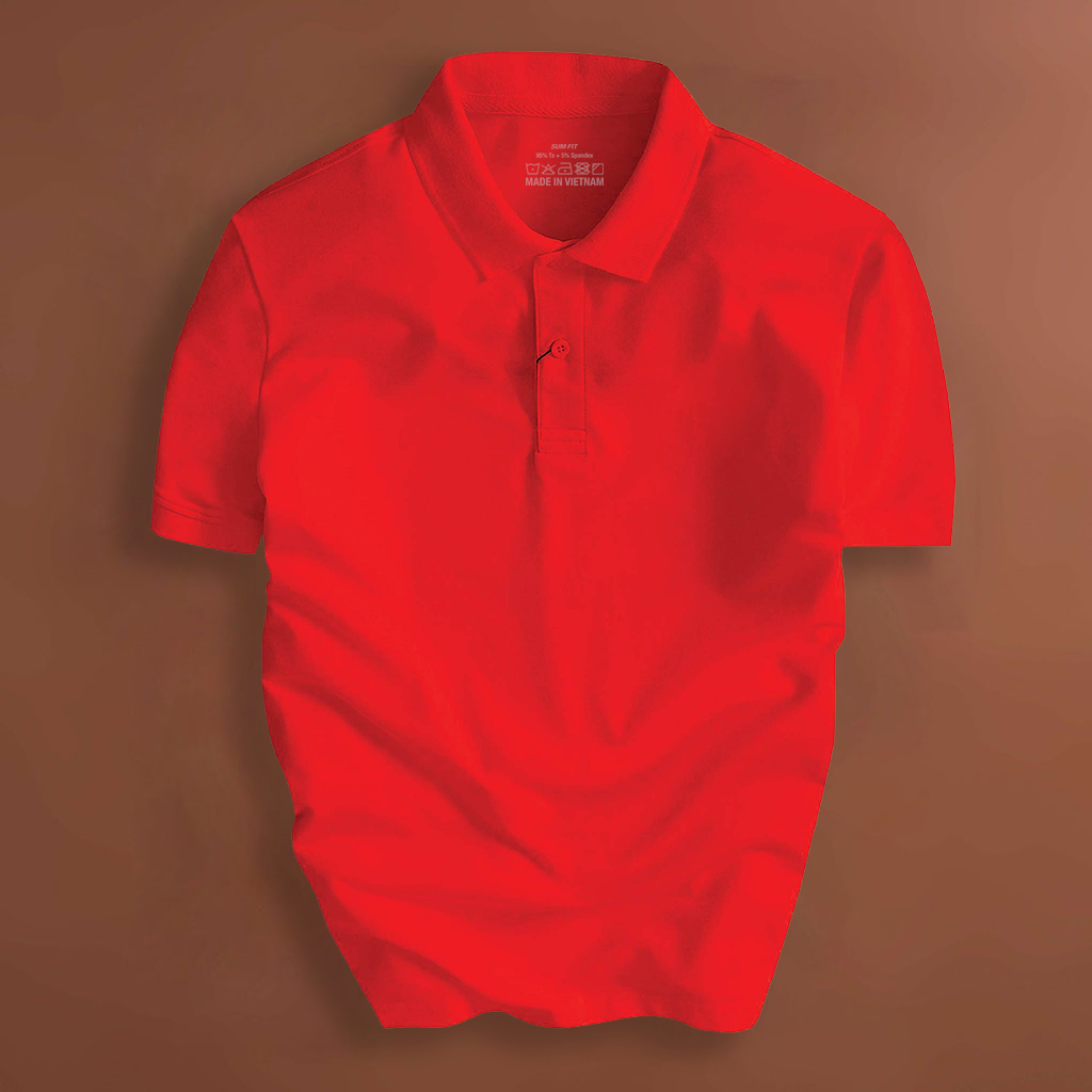 Áo Thun Polo Nam Cổ Bẻ Trơn Basic Chất Cao Cấp Thoáng Khí