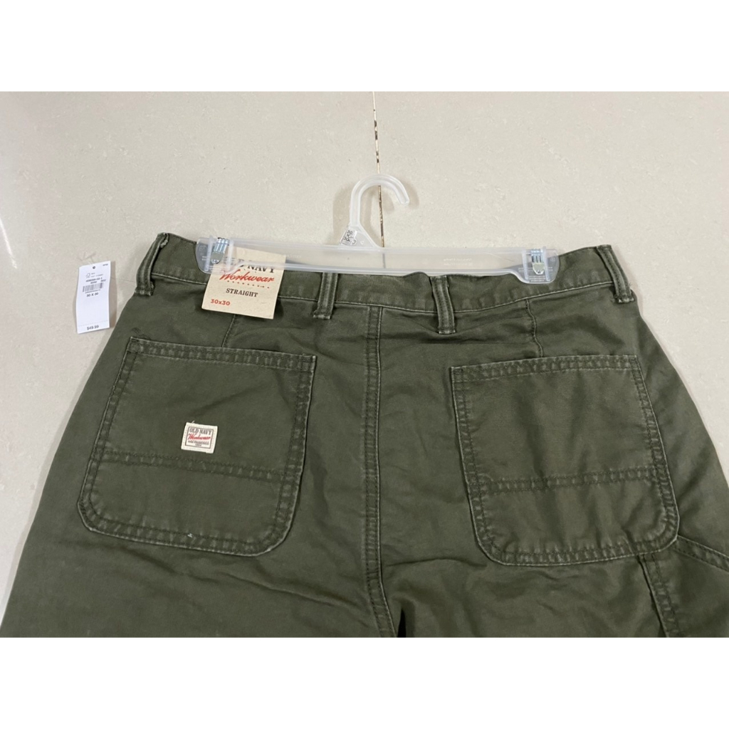 Quần dài kaki OLDNV dáng ống xuông , vải kaki 100% cotton