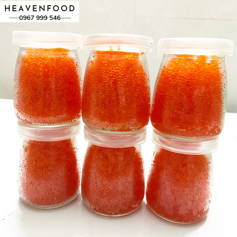 TRỨNG CÁ CHUỒN TOBIKO NHẬT BẢN. THƠM NGON GIÒN TAN