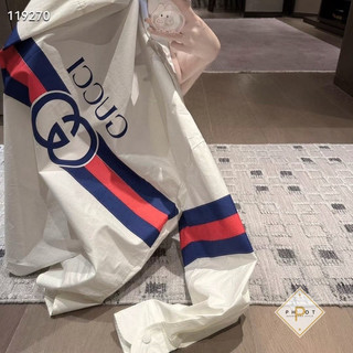 Áo sơ mi gucci kẻ lưng mới 2023