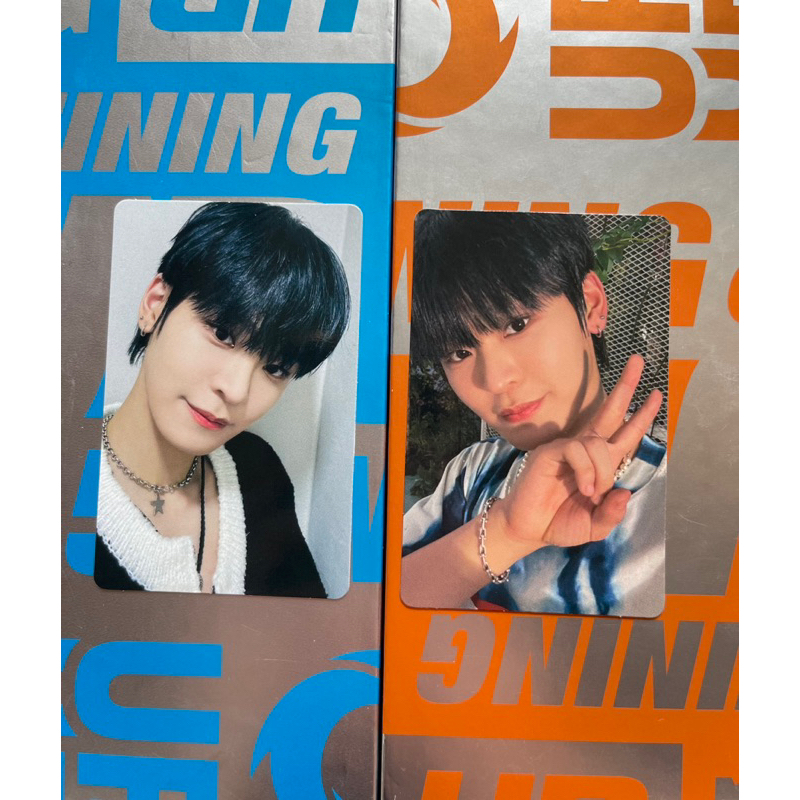 Card ảnh TEMPEST Album Shinning Up chính hãng