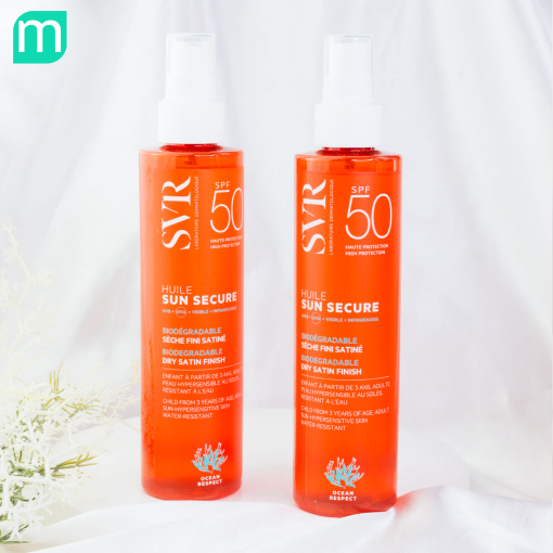 Xịt Chống Nắng SVR Huile Sun Secure SPF50 200ml