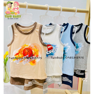 Chính hãng bộ ba lỗ kids bé trai dokma cho bé từ 2y đến 6y